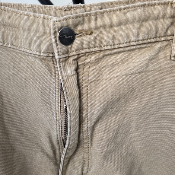CARHARTT Tan Cargo Shorts | Tool Pocket | 36 - Picture 5 of 8
